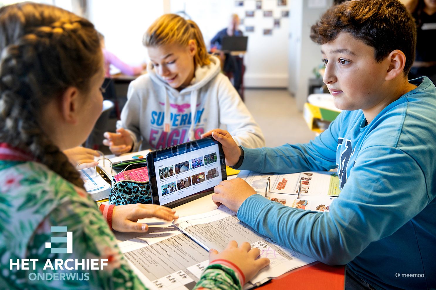 Het Archief voor Onderwijs verwelkomt leerlingen lager